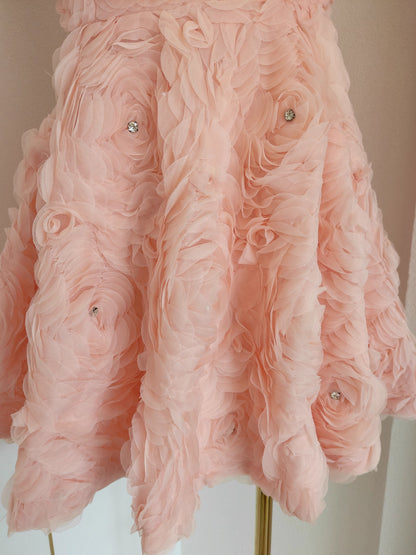 Orange Flower Dress