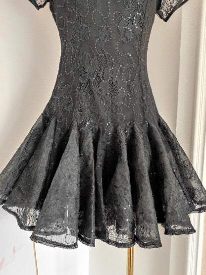 Black Lace Dress