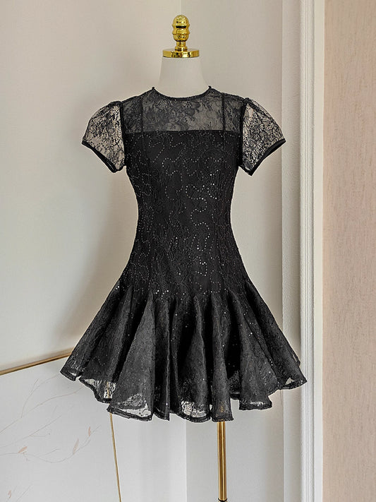 Black Lace Dress
