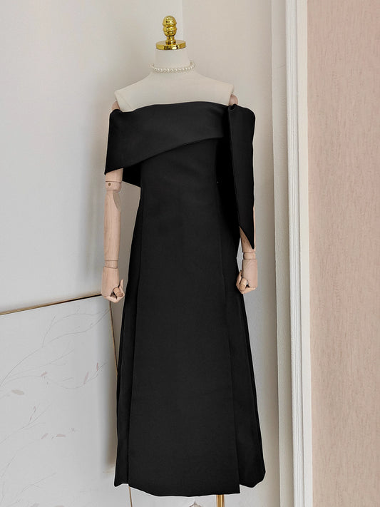 Black Off Shoulder Dress