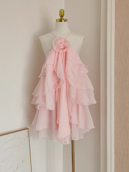 Pink Flower Dress