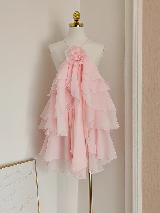 Pink Flower Dress