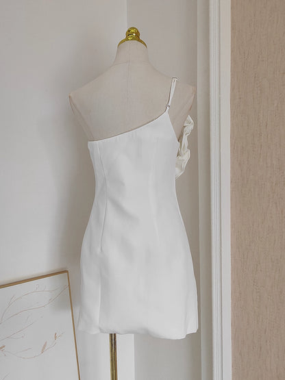 White Flower Dress