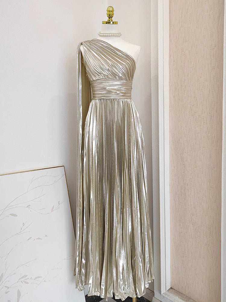 Gold Shimmering Dress