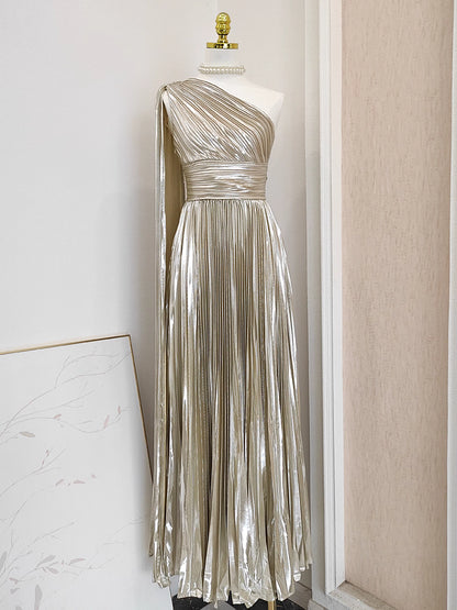 Gold Shimmering Dress