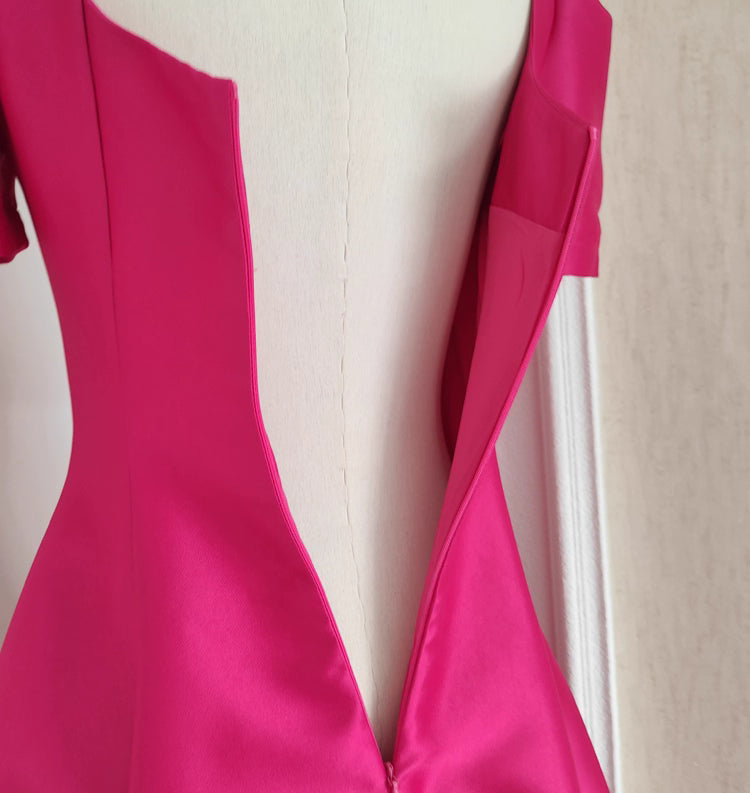Pink Filipiniana Dress