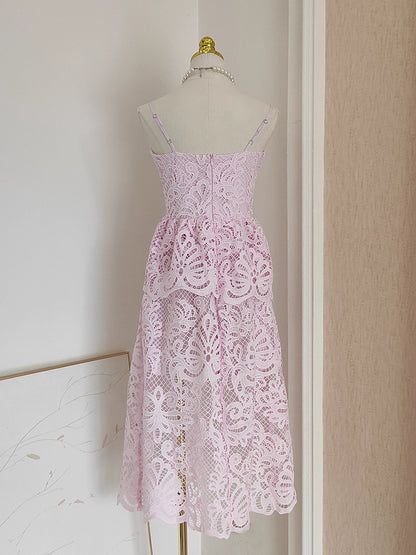 Purple Strap Dress