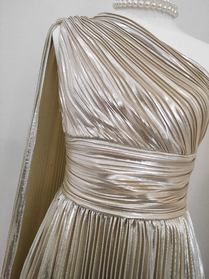 Gold Shimmering Dress