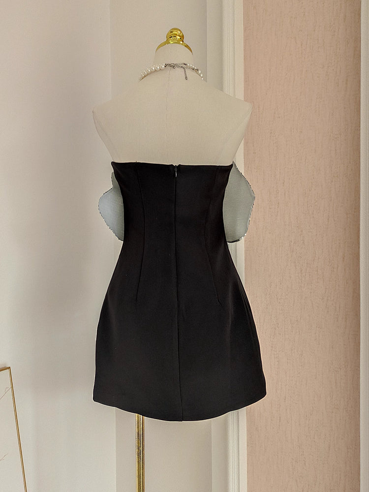 Black and Silver Dress