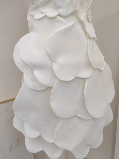 White Petal Dress