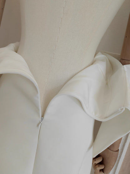 White Off Shoulder Dress