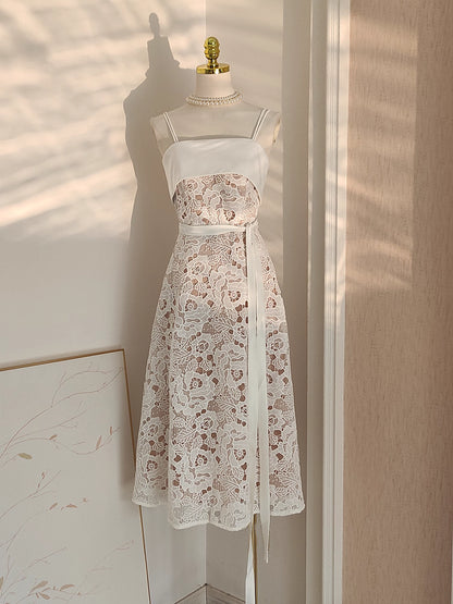 White Lace Dress