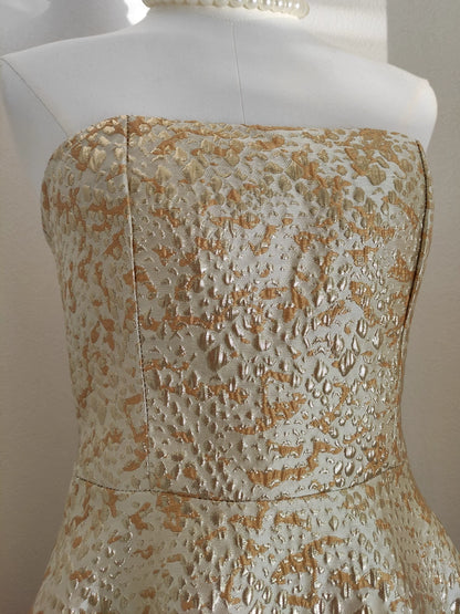 Gold Tube Dress