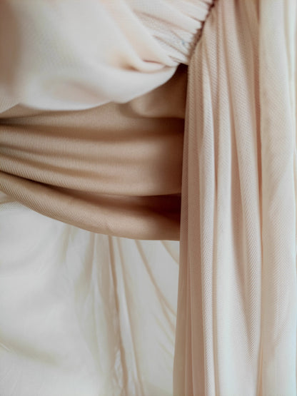 Cream Tube Dress
