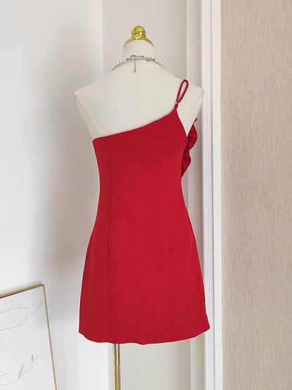 Red Flower Dress