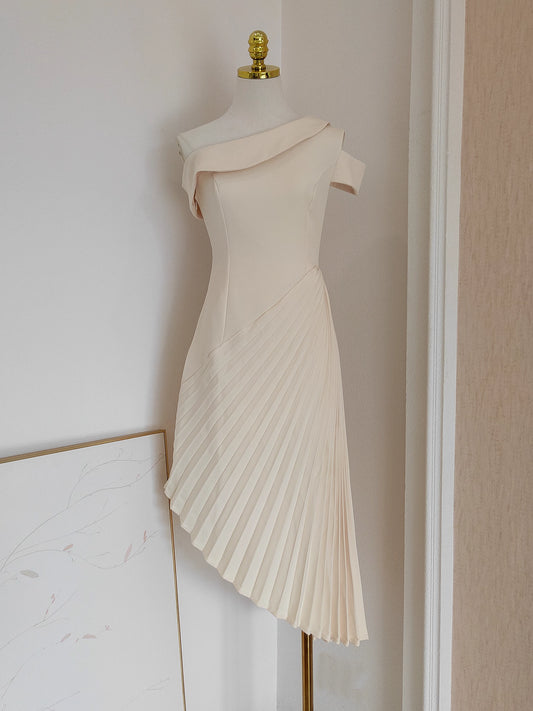 Beige Dress