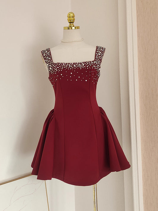 Red Sequin Dress