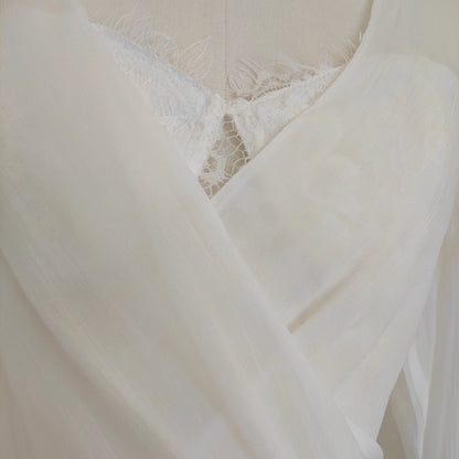 White Long Sleeve Dress