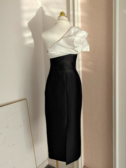 Black and White Dress