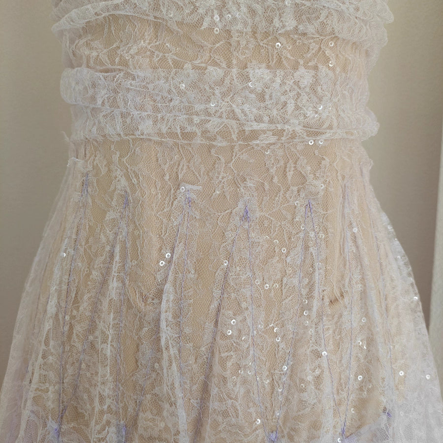 Purple Lace Dress