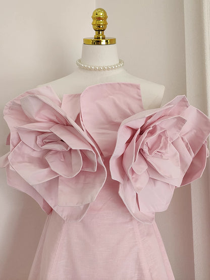 Pink Flower Dress