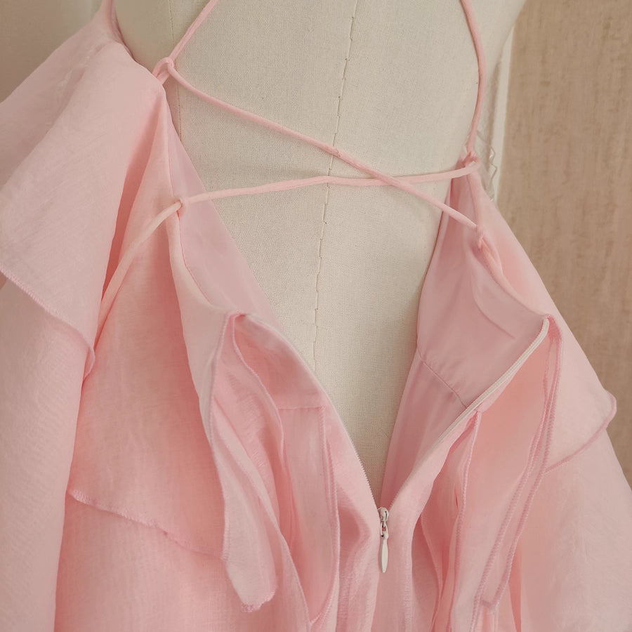 Pink Flower Dress