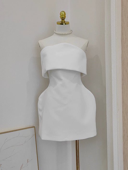 White Tube Dress