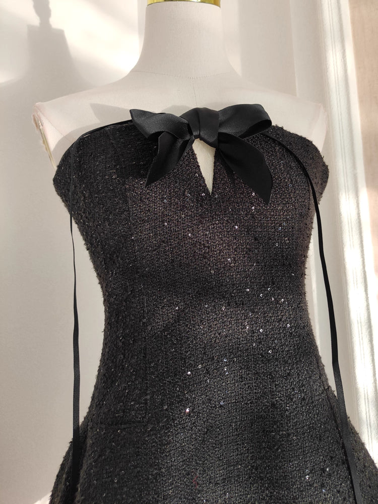 Black Tweed Dress