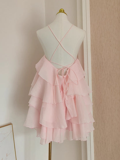 Pink Flower Dress