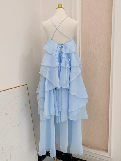 Blue Long Dress