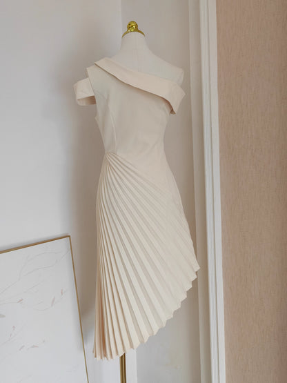 Beige Dress
