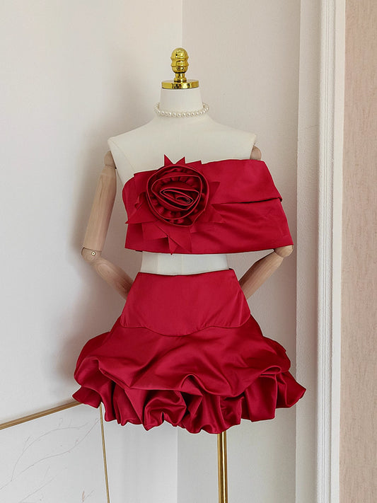 Red Flower Set