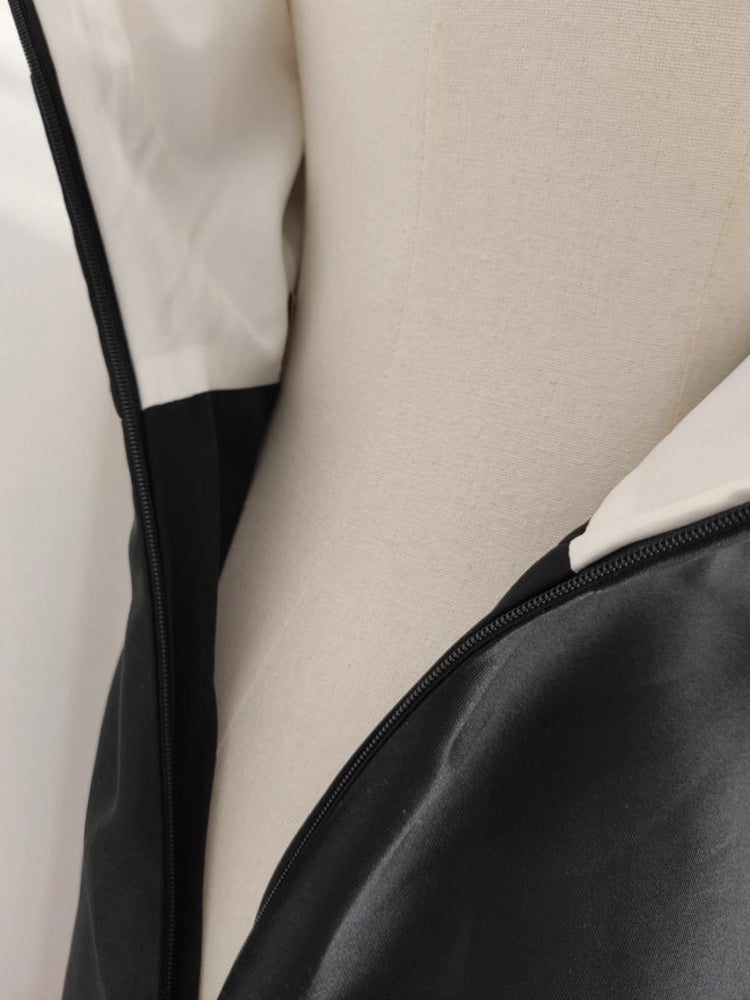 Black and White Dress