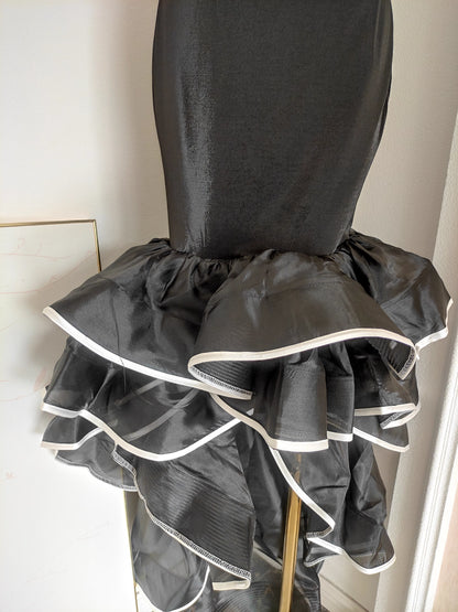 Black Tube Long Gown
