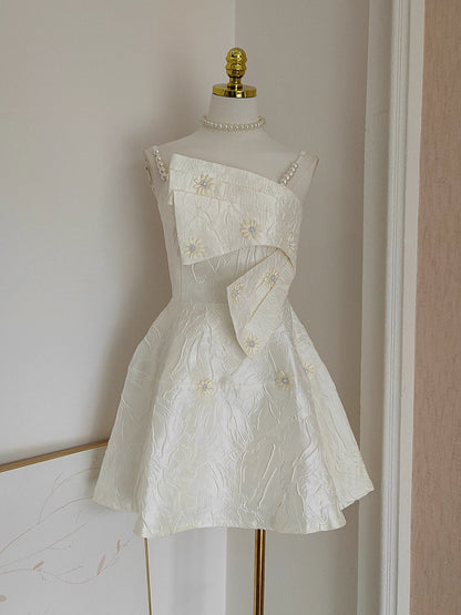 White Flower Dress