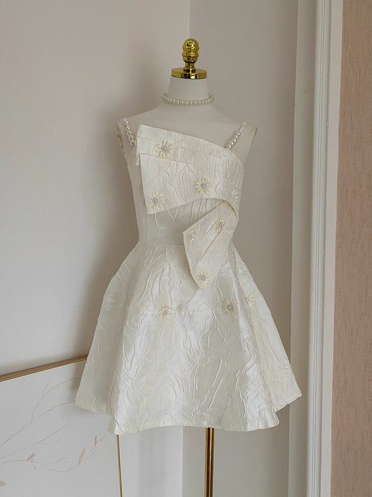 White Flower Dress