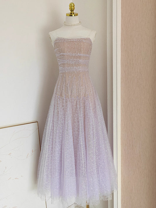 Purple Lace Dress