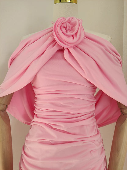 Pink Flower Dress
