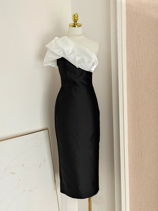 Black and White Dress