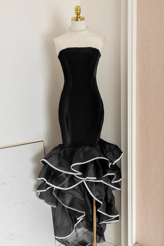 Black Tube Long Gown