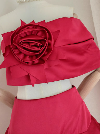 Red Flower Set