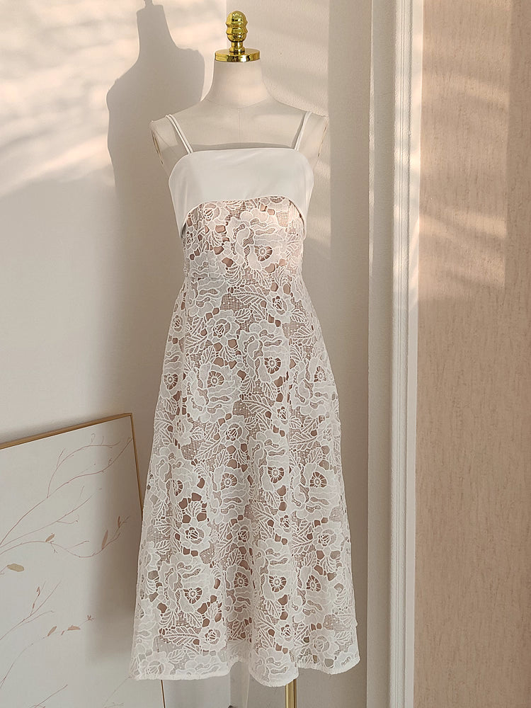White Lace Dress