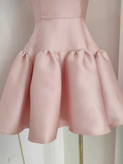 Pink Flower Tube Dress