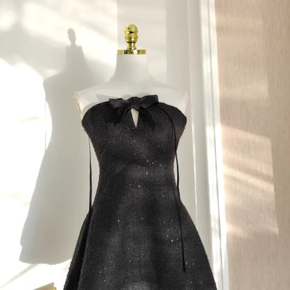 Black Tweed Dress