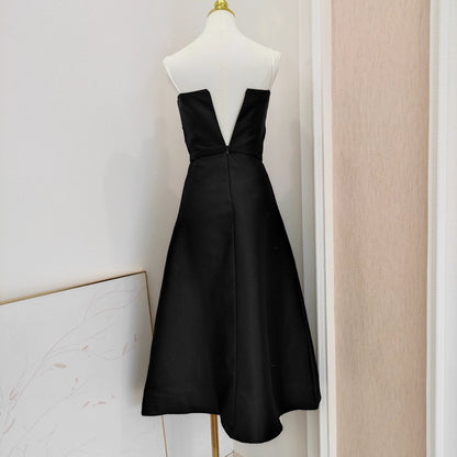 Black Dress with Rhinestones