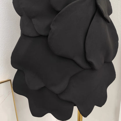 Black Petal Dress