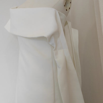 White Off Shoulder Dress