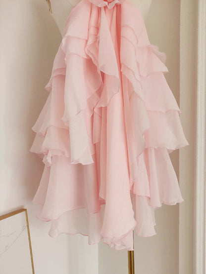 Pink Flower Dress