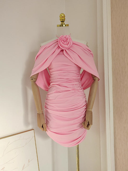 Pink Flower Dress