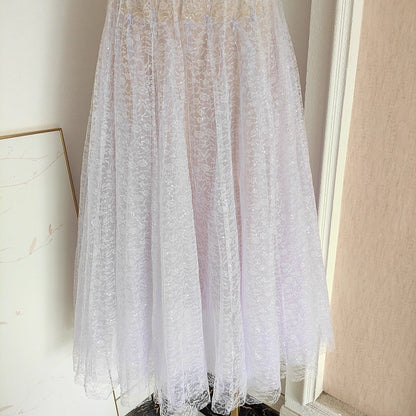 Purple Lace Dress